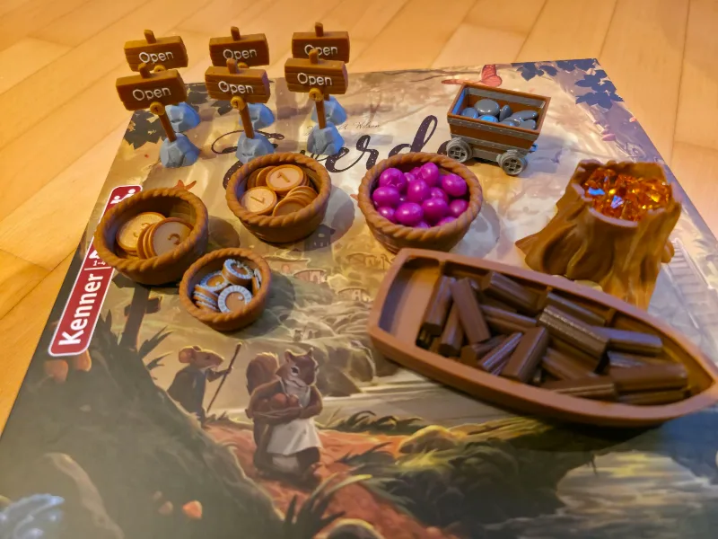 Everdell Resource Holders and Tokens