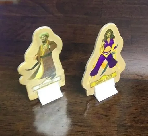 Tales of the Arabian Nights character standee stand