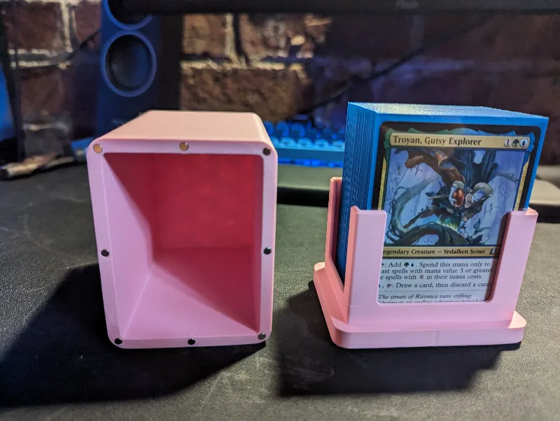 Magic The Gathering Parametric Deck Box