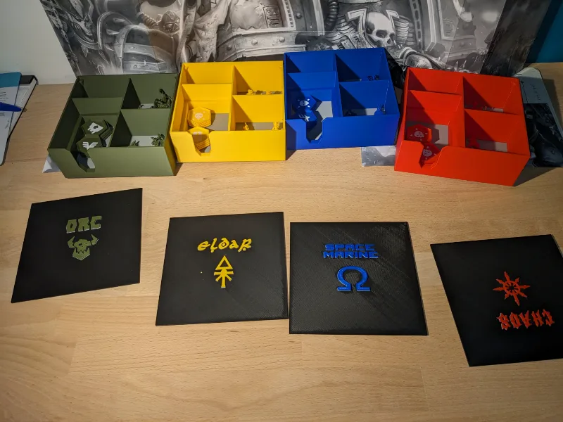 Forbidden Stars Faction Organizers & Storage