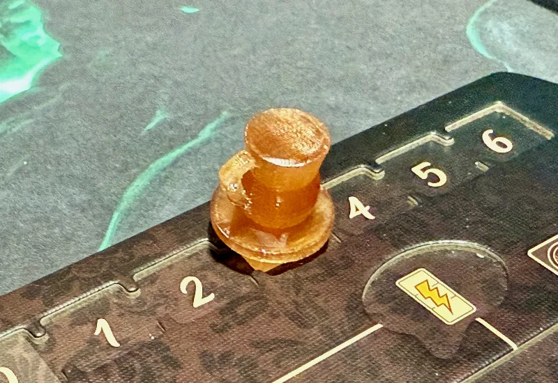 Coffee cup token for Unconscious Mind