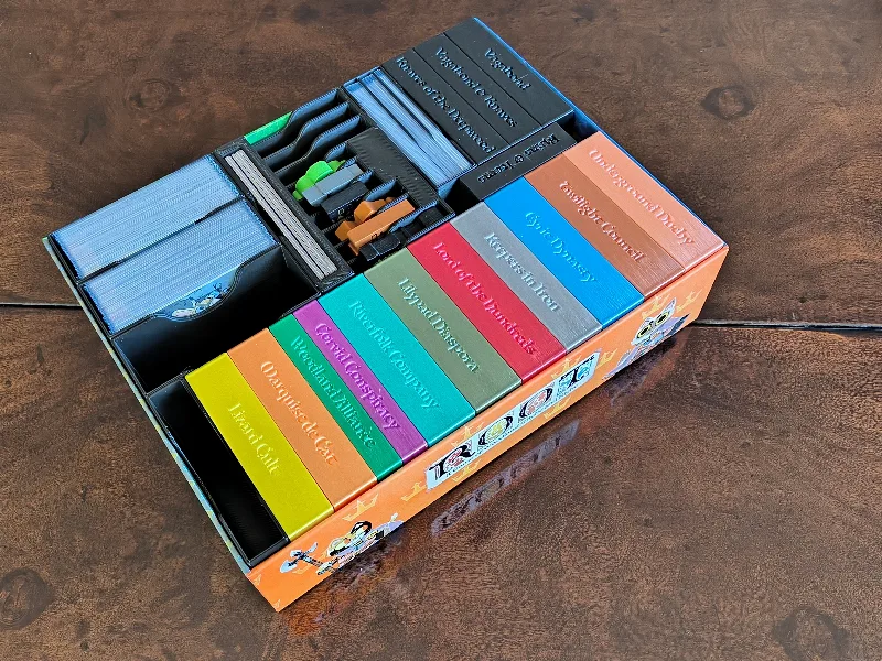 Root: A Storage Solution of Games and Expansion (up to Homeland) WIP
