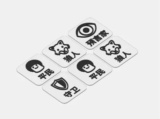 Six-Player Werewolf Game