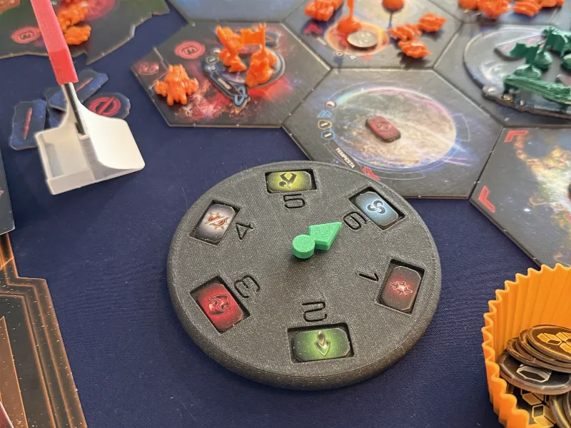 Twilight Imperium turn order dial