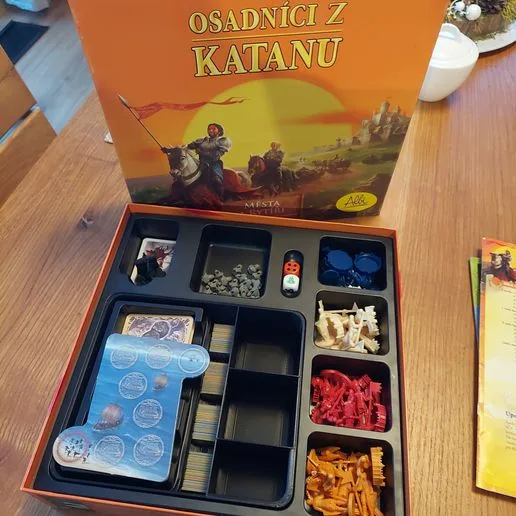 CATAN - Cities & Knights - organizer