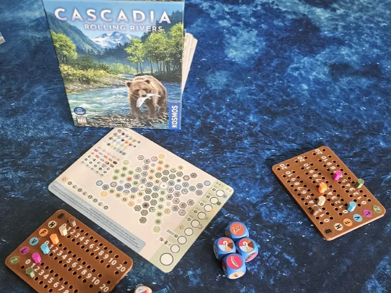 Pegboard for Cascadia Rolling Hills/Rolling Rivers
