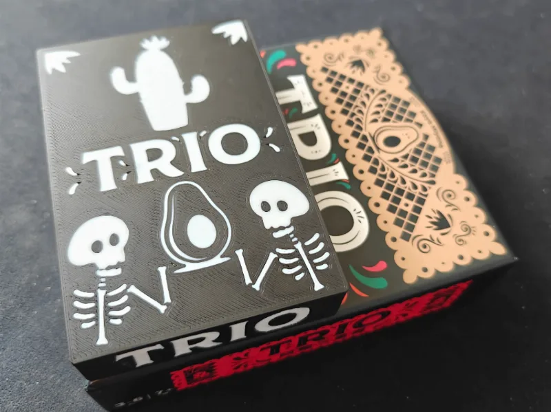 Trio MINI box - card game insert/organizer