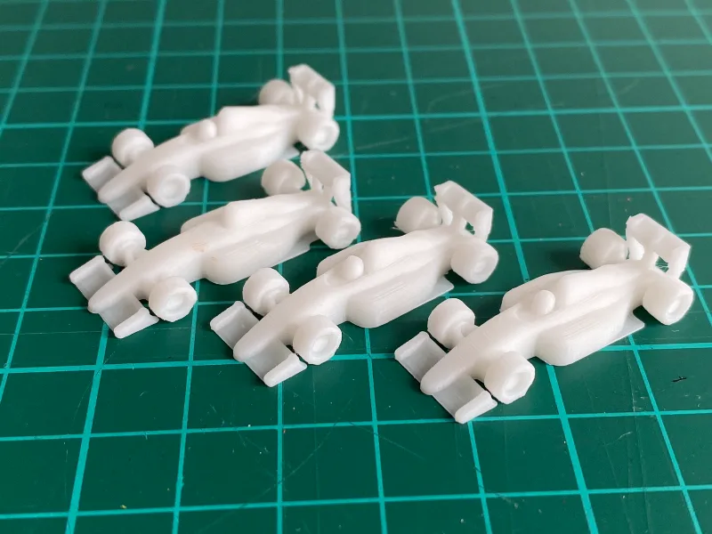 Micro F1 race car ("Heat: Pedal to the Metal")
