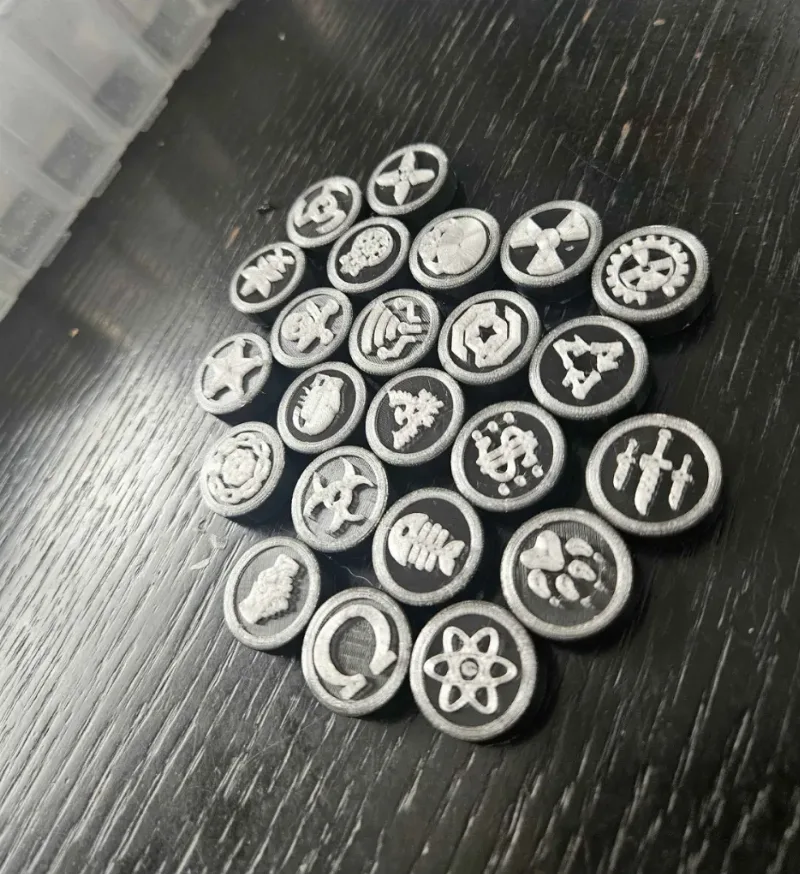 Neuroshima hex custom armies tokens