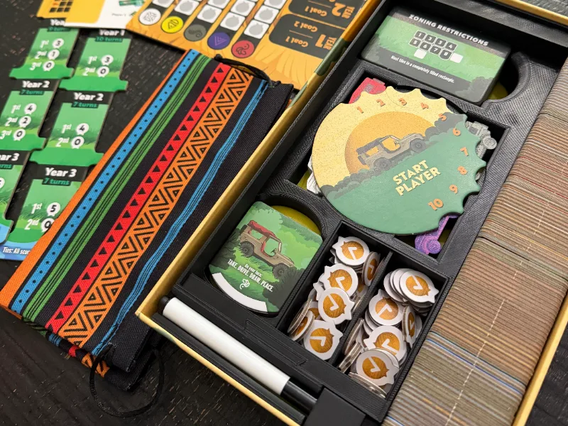 Habitats Board Game Insert