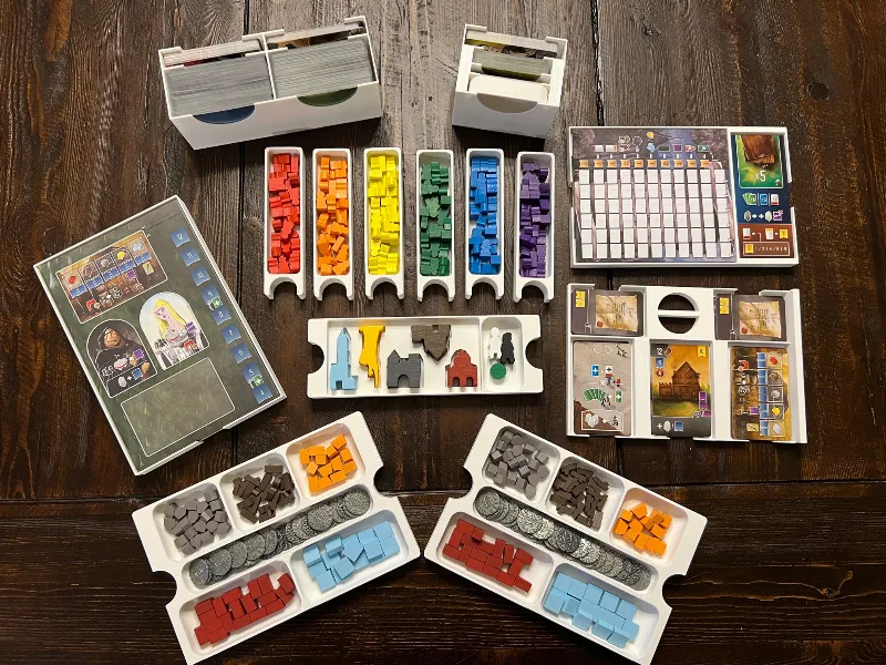 Architects of the West Kingdom Collector's Box Insert / Organizer - Holds All Expansions