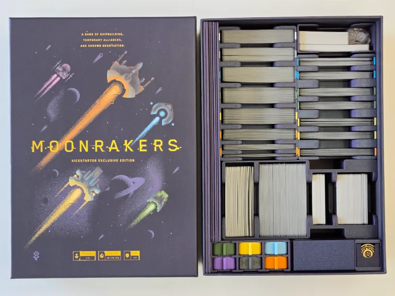 Moonrakers w/ALL Expansions - Organizer Insert
