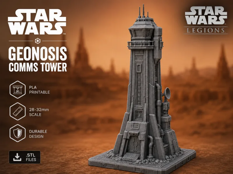 Geonosis Comms Tower - Star Wars Legions