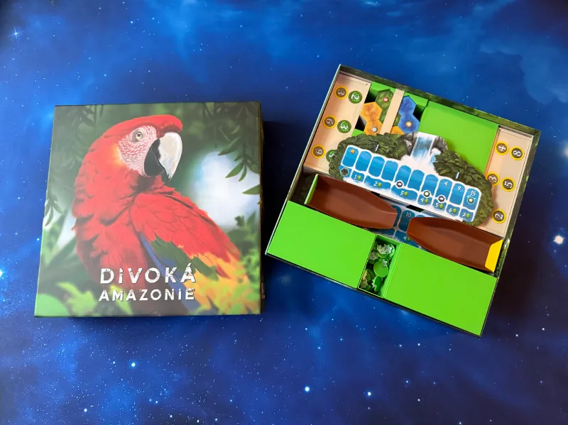 Life of the Amazonia board game Insert and more