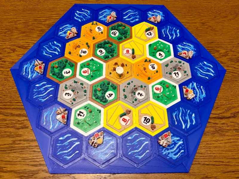 Catan Tile Holder