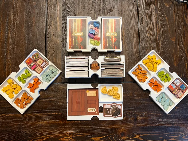 Parks with Nightfall and Wildlife Expansions Insert / Organizer