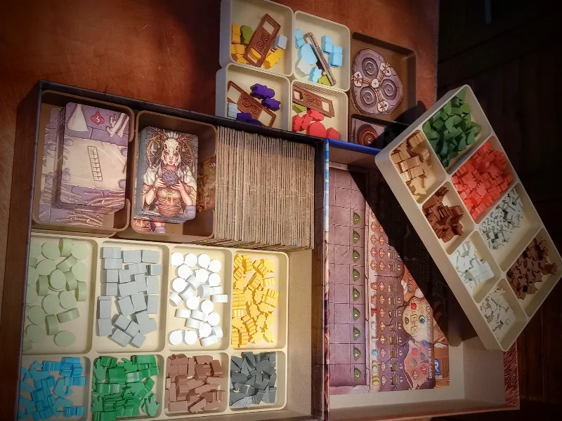 Skara Brae Board Game Insert