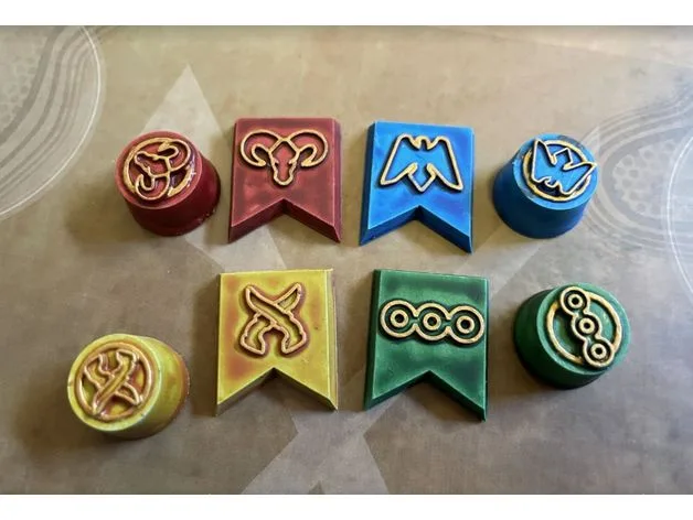 Dune: Imperium Control Markers and Tokens