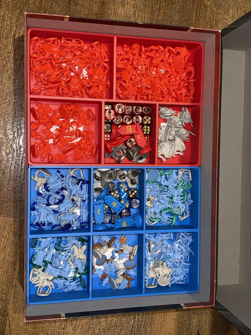 War of the Ring Board Game Box Inserts (Second Edition)