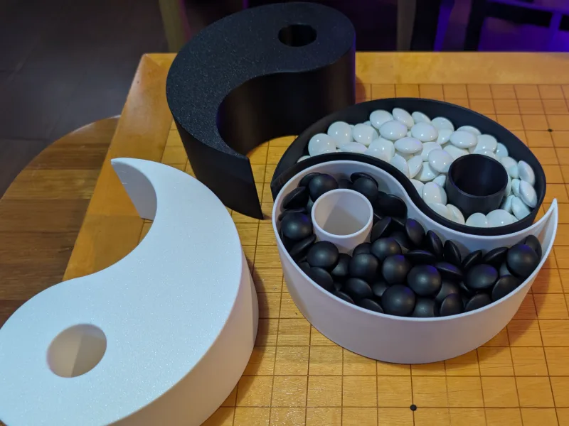 Container for Go Pieces