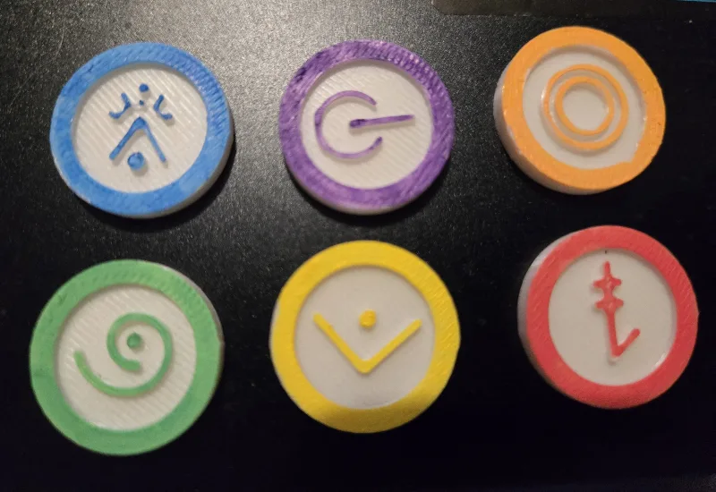 Vantage (board game) Skill Tokens