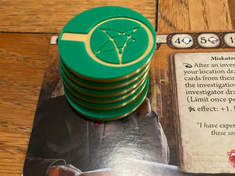 Arkham Horror - Clue/Elder Sign Tokens