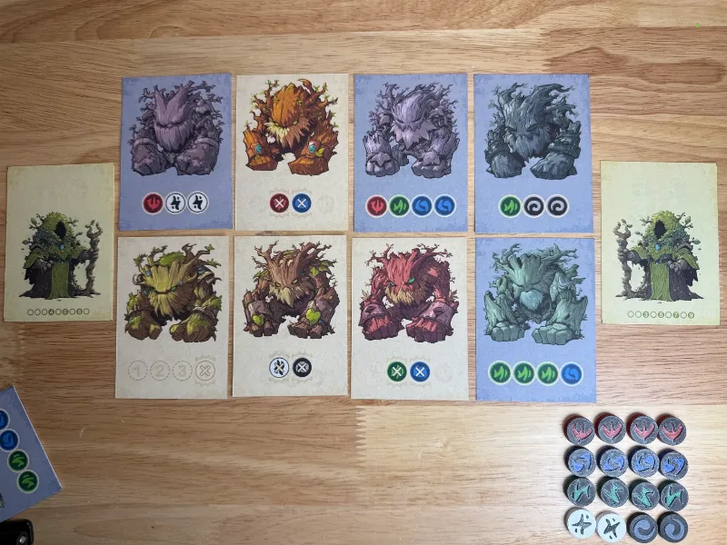 Awaken the Ancients Game Tokens