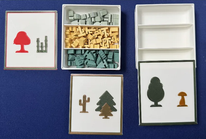 Evergreen insert - remix of the trays and lids to allow avoiding the shallow trays which can be diffficult