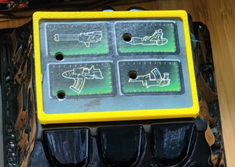 Space Crusade (StarQuest) Scanner Insert Storage