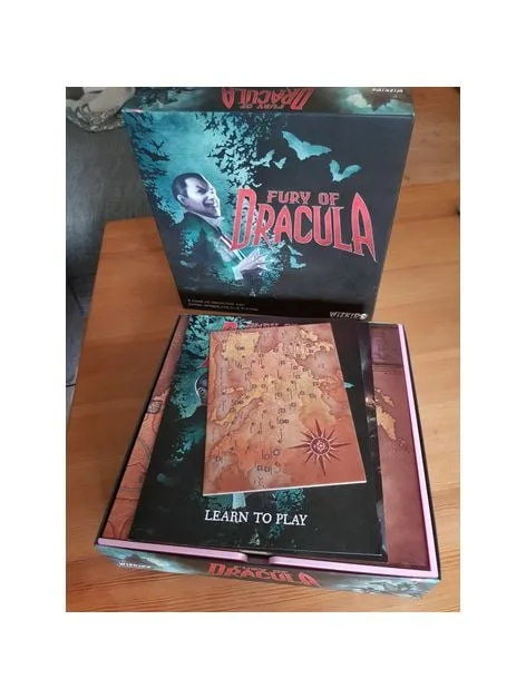 Insert for Fury of Dracula 3rd and 4th edition