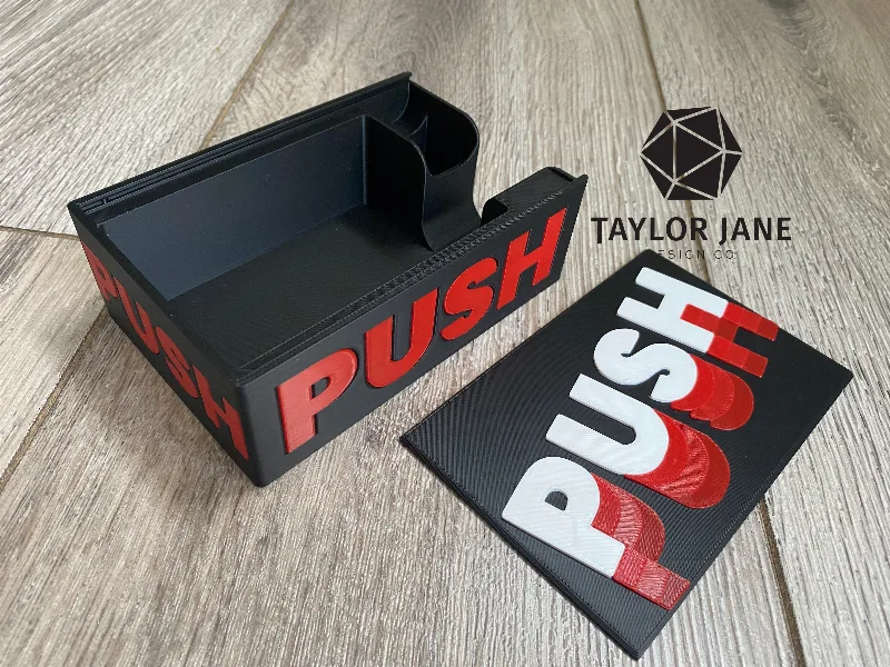 PUSH Compatible Card Game Compact Travel Box