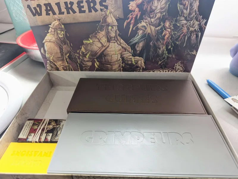 Rangement climbers & terrocotta walkers zombicide