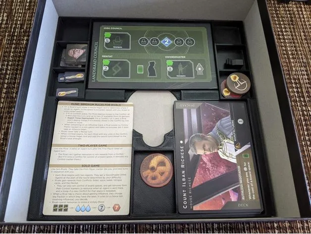 Dune Imperium and Rise of ix Organizer
