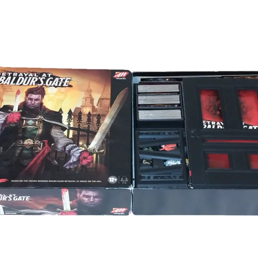 Betrayal at House on the Hill Baldur's Gate edition Box Insert