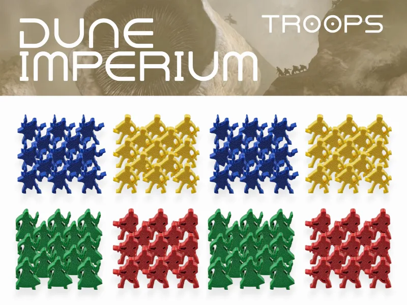 Dune Imperium - Upgraded Troops