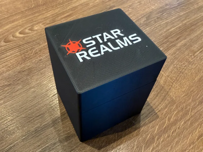 Star Realms deckbox for sleeved cards.