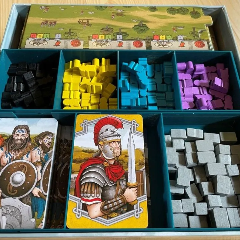 Insert for Hadrian's Wall board game