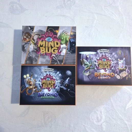 Mindbug First Contact, Eternity, Evolution 3D Print Insert/Organizer