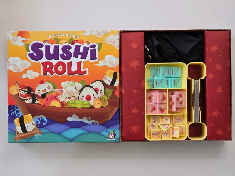 Sushi Roll: Sushi Go! Dice Game - Organizer Insert