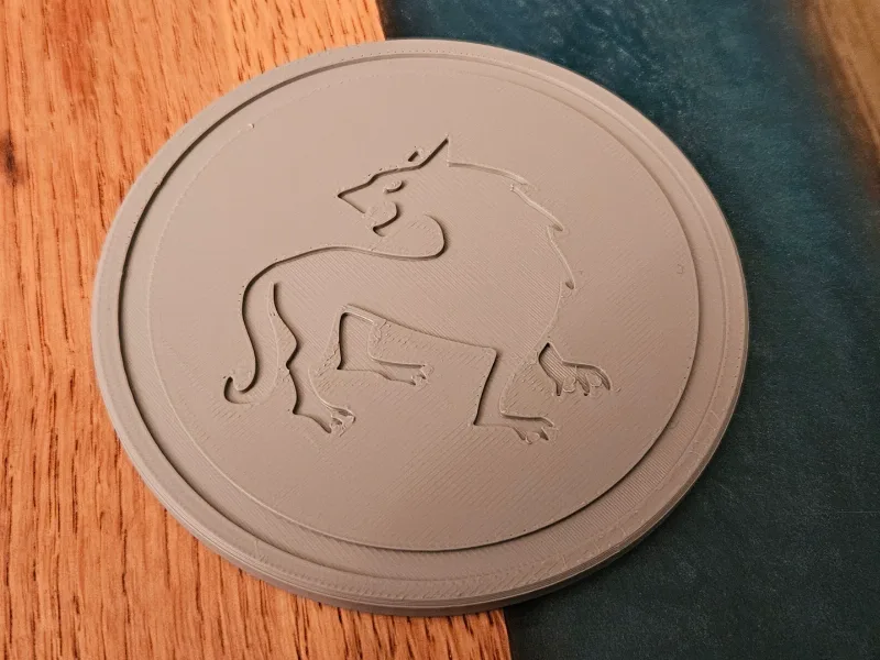 Saxony Empire Scythe Coaster