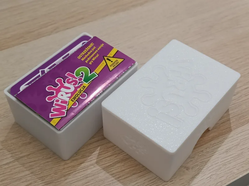 Virus Card Game Storage Box