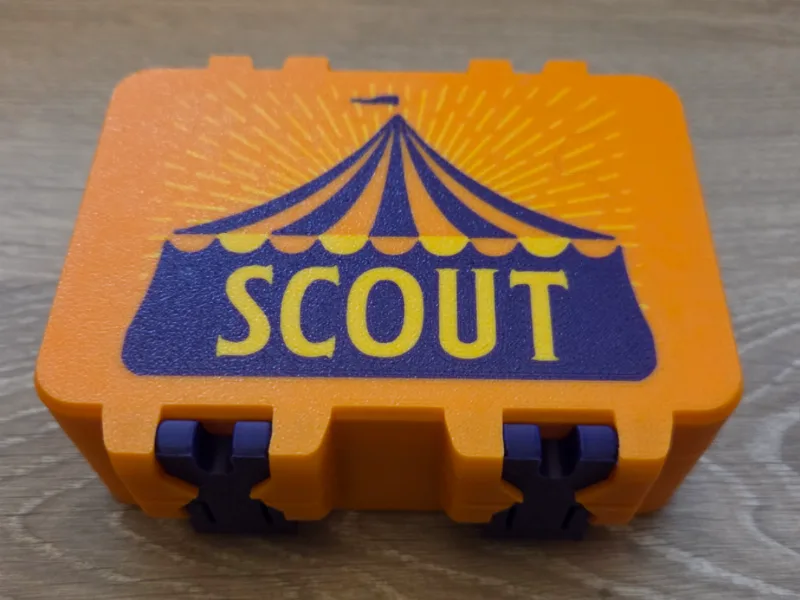 Scout card game (All cards version) - SnapLock Box
