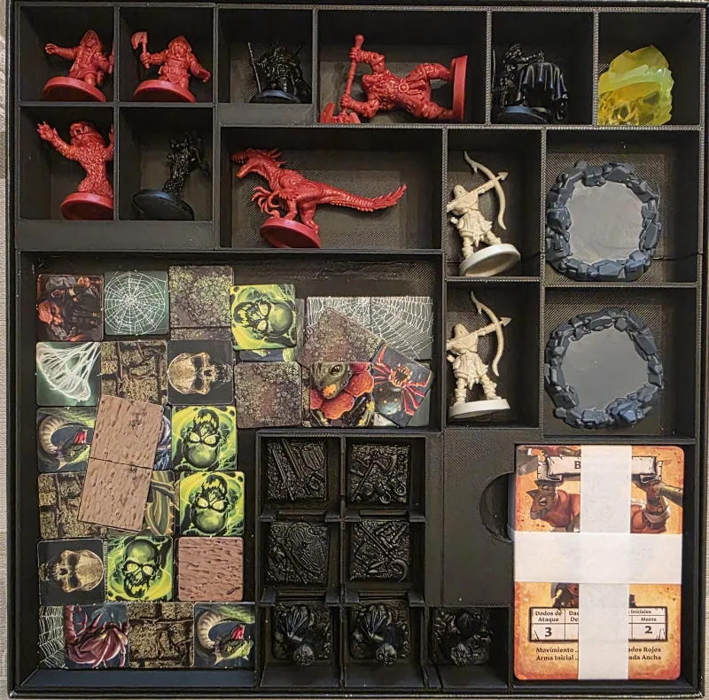 Heroquest Insert: Jungles of Delthrak