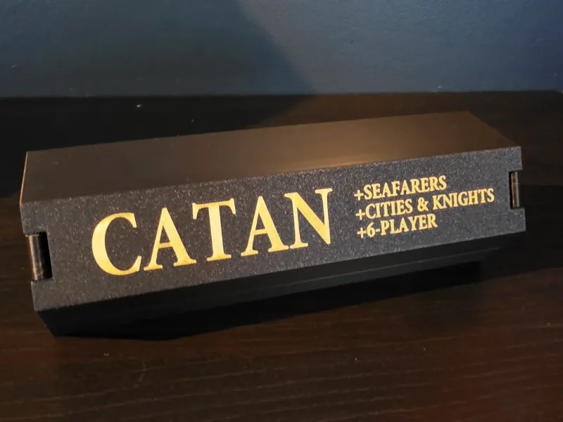 The "Rotate-to-Play" Catan Card Organizer & Stand