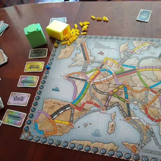Ticket to Ride train container