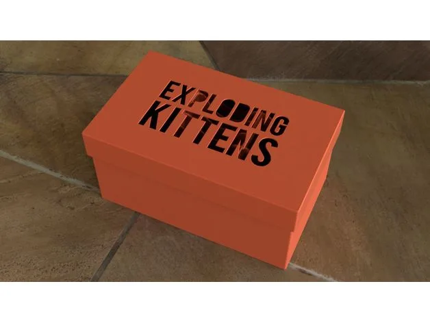 Exploding Kittens Storage Box