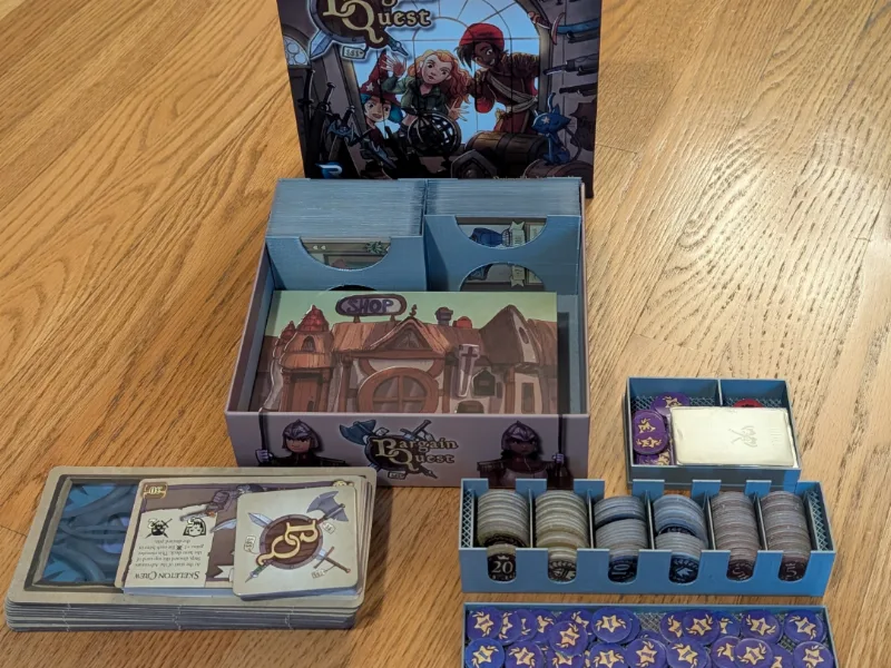Bargain Quest Organizer Sleeved w. Some Exp
