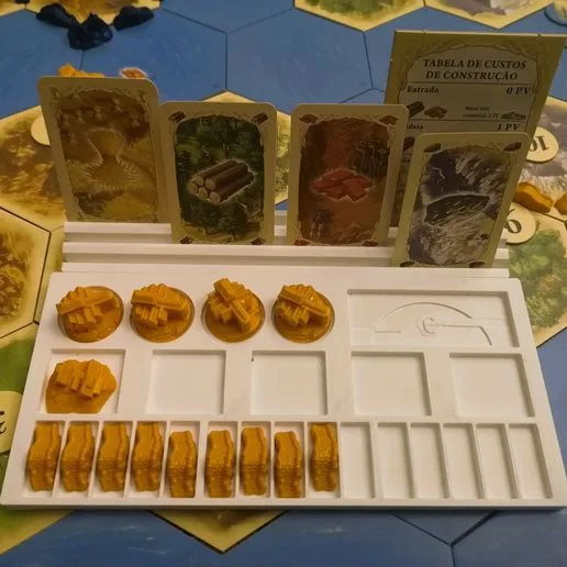 CATAN PLAYER TRAY