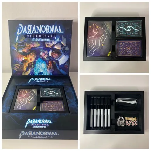 Paranormal Detectives : Board Game Organizer