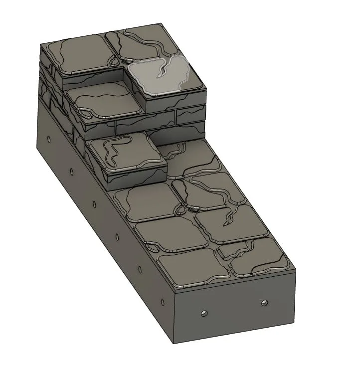 Warhammer quest Corridor With Stairs